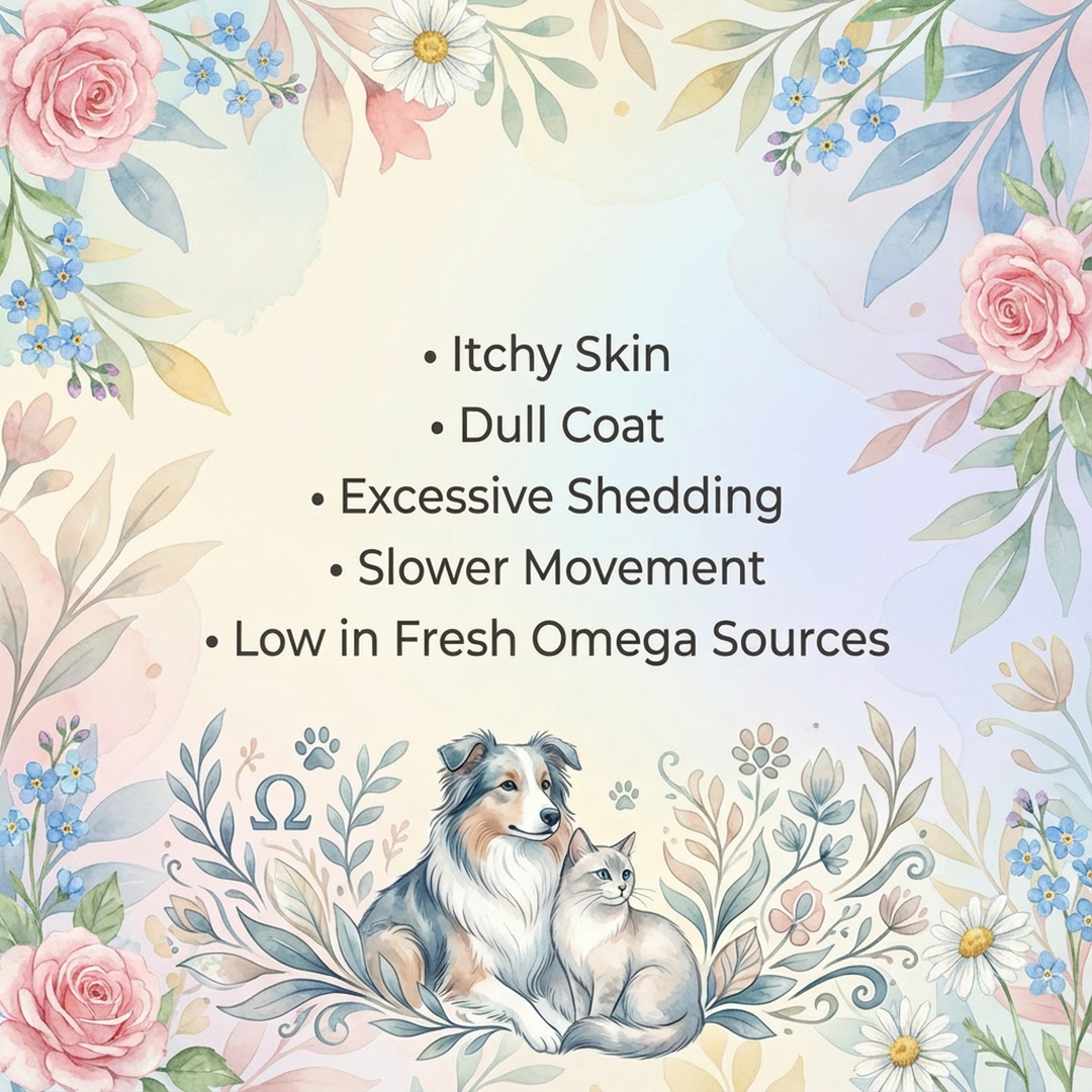5 Signs Your Pet May Benefit From Omega Supplements