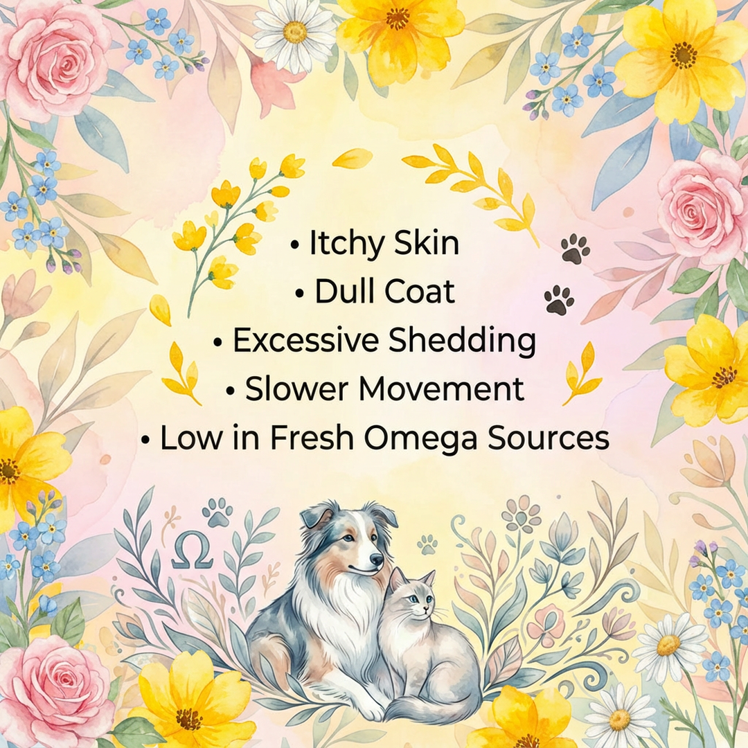 5 Signs Your Pet May Benefit From Omega Supplements